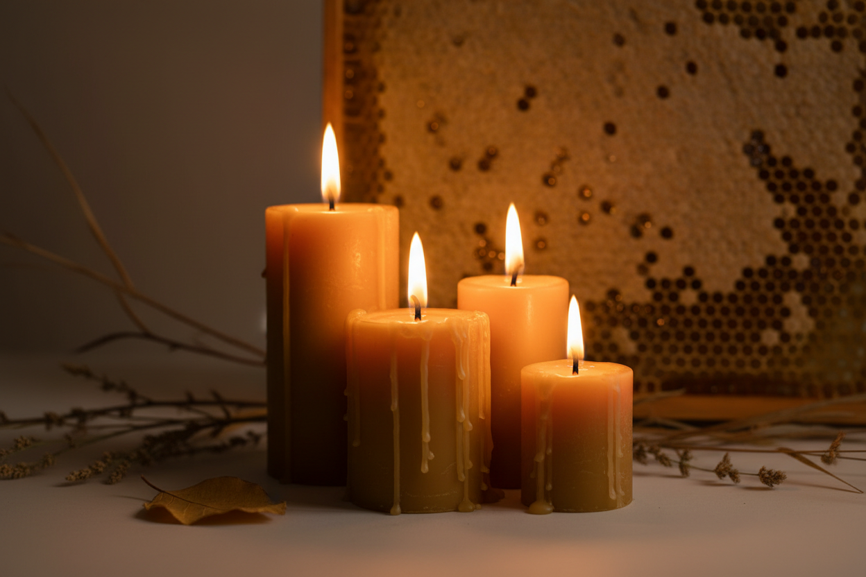 Guía completa de velas de cera de abeja: Todo lo que necesitas saber