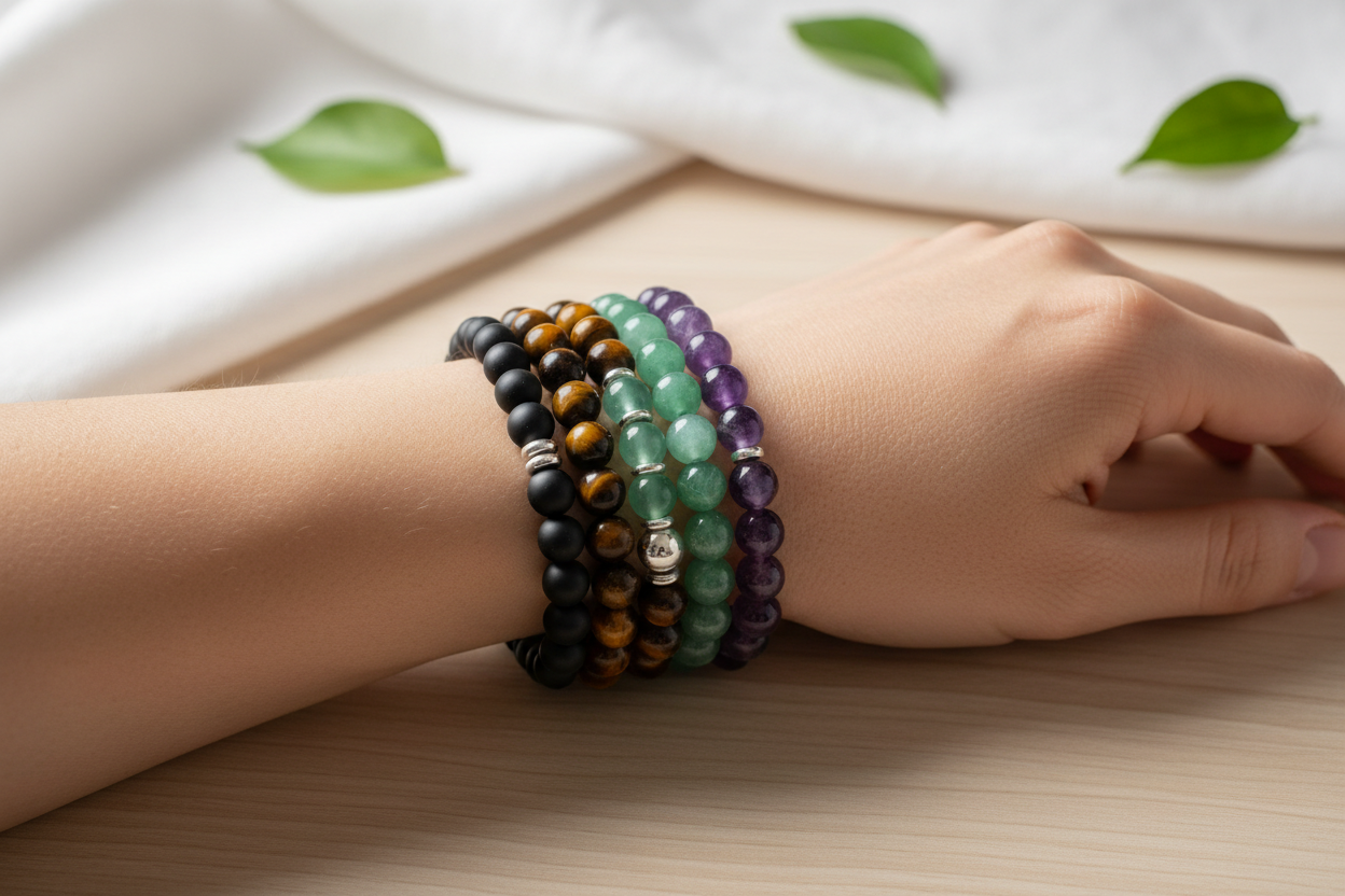 Joyería protectora de piedras naturales