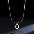 Collar Inicial Personalizado Acero Dorado | SENTIARE