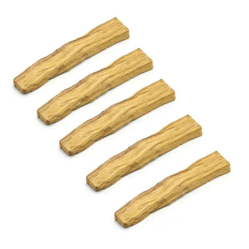 cinco Palo Santo natural de Perú varillas de incienso para meditación y purificación