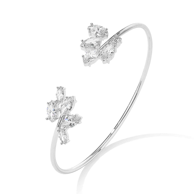 Brazalete Geométrico con Zirconia – SENTIARE