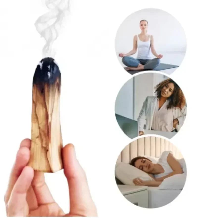 Palo Santo natural de Perú varillas de incienso para meditación y purificación