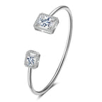 Brazalete Geométrico con Zirconia – SENTIARE