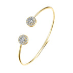 Brazalete Geométrico con Zirconia – SENTIARE