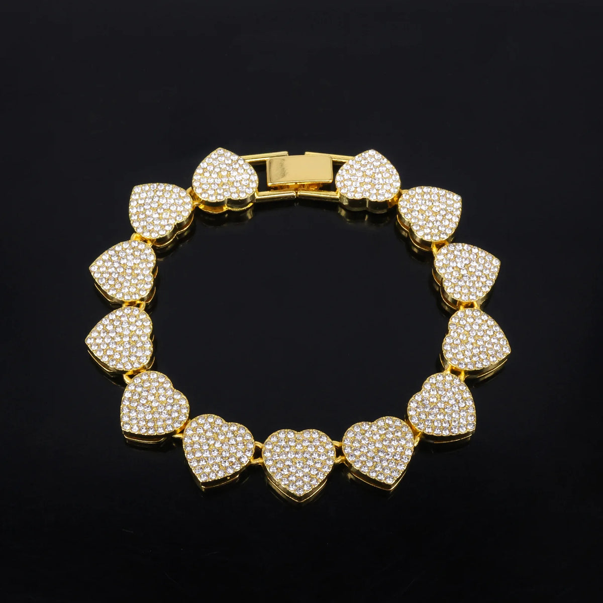 Set Cadena Tennis con Corazón | Collar + Pulsera | SENTIARE